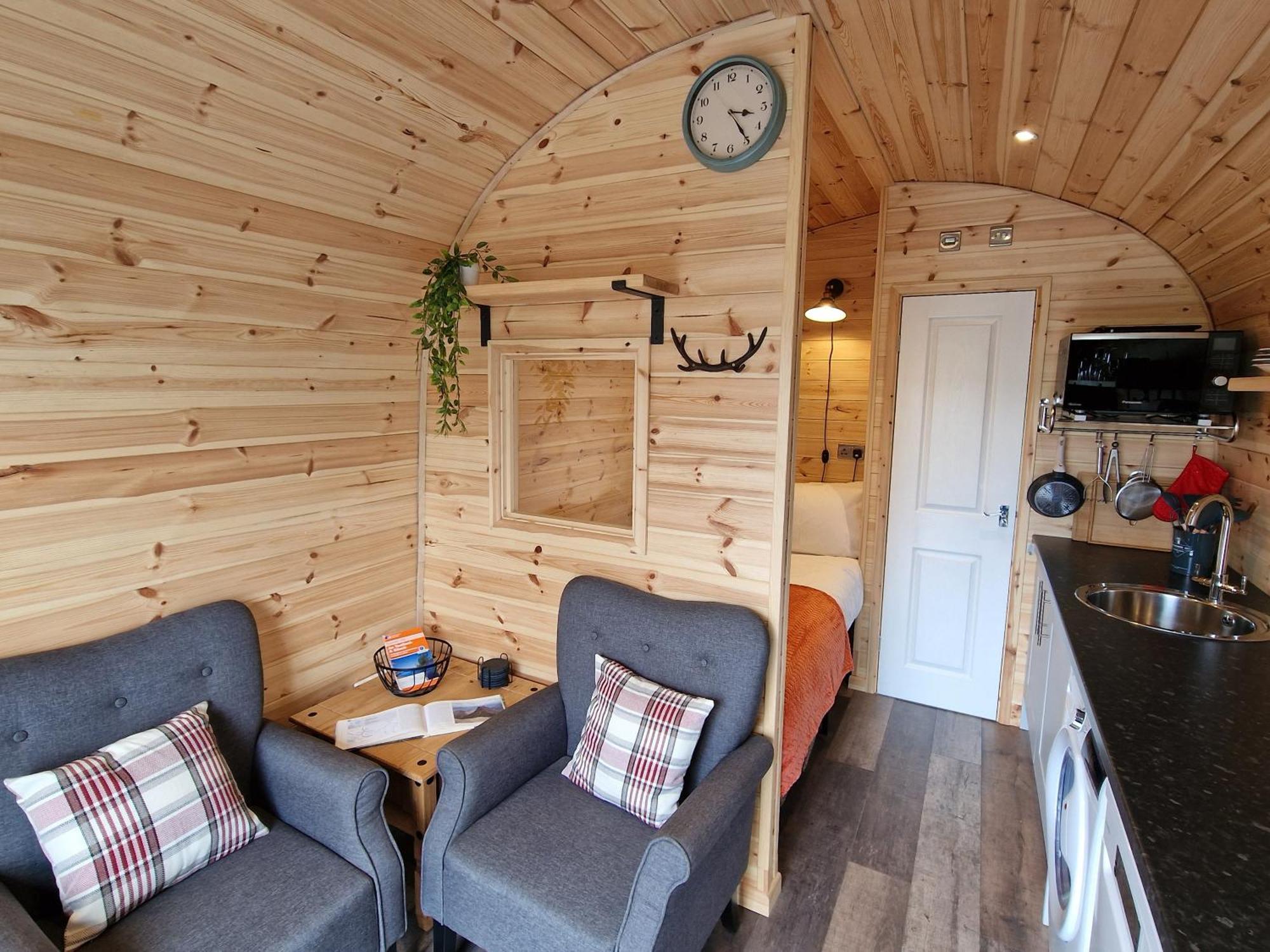 Rowan Gorgeous Glamping Hideaway Apartment Durnamuck Exterior photo