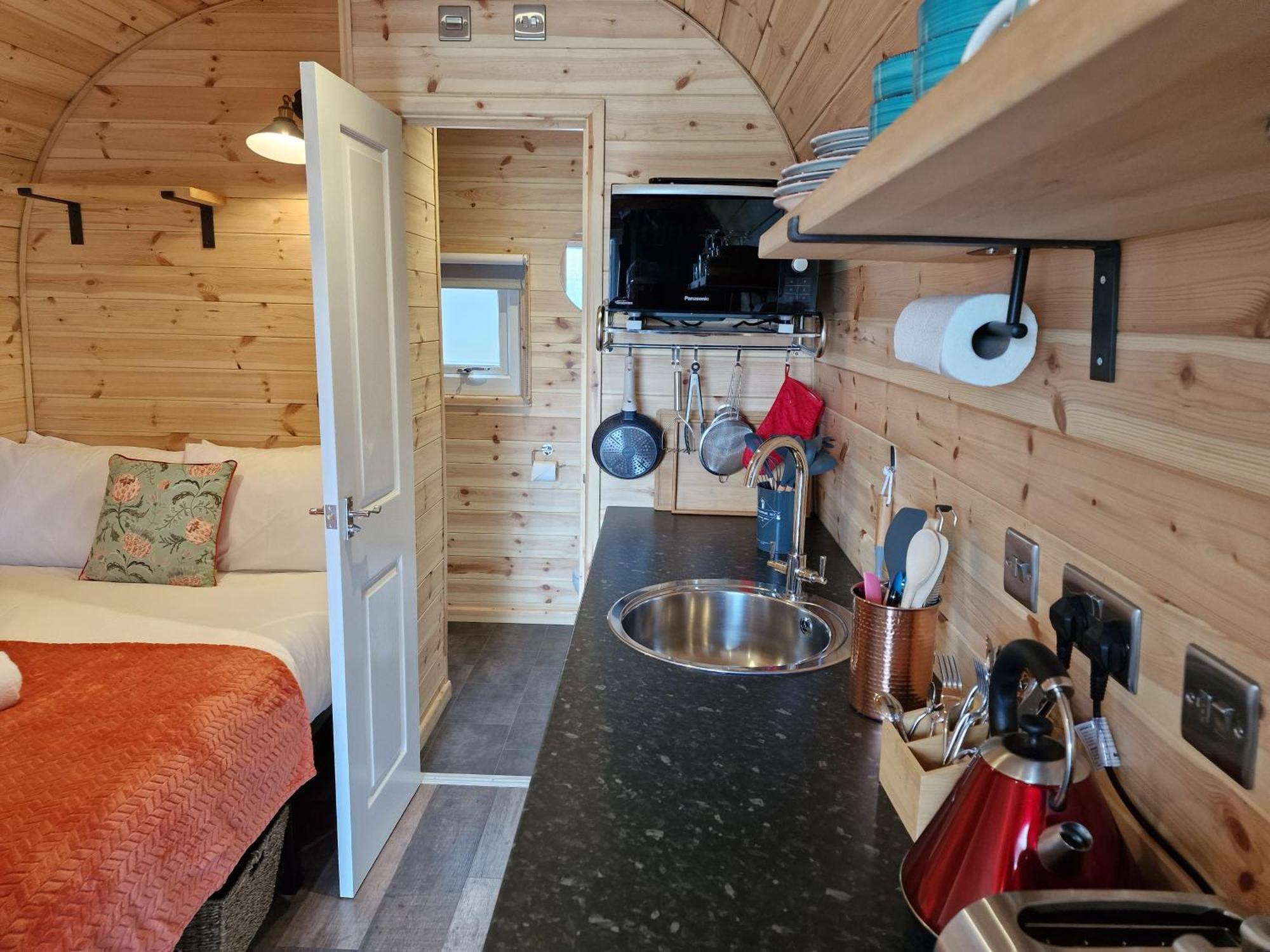 Rowan Gorgeous Glamping Hideaway Apartment Durnamuck Exterior photo